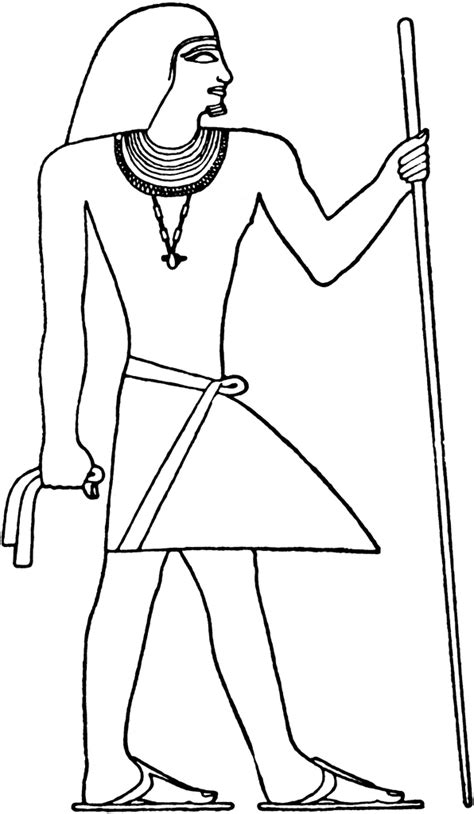 Egyptian Man's Costume | ClipArt ETC