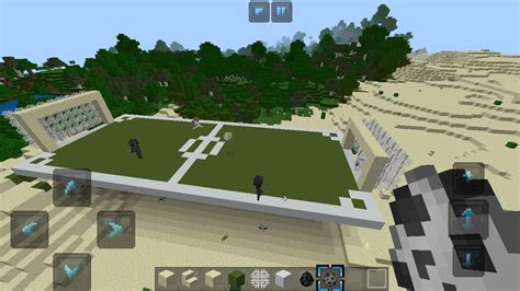 Football field : r/Minecraft