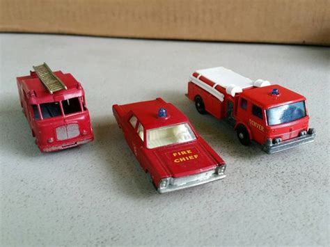 1960s Matchbox fire trucks emergency vehicles by starwarsdan on Etsy ...