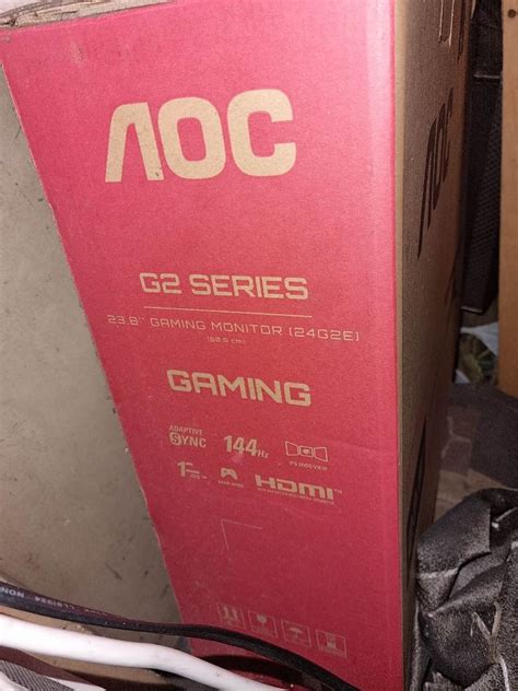 AOC 24" 144hz IPS FreeSync Gaming Monitor, Computers & Tech, Parts ...