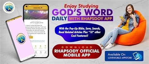 Rhapsody of Realities Daily Devotional