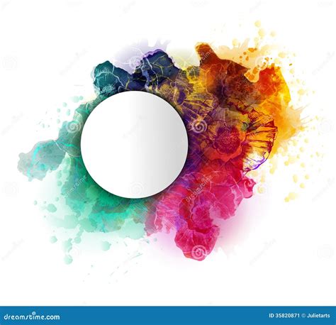 Abstract Artistic Background. Vector. EPS 10 Stock Vector - Illustration of colorful, drop: 35820871