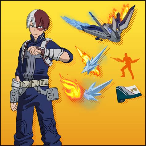 Shoto Todoroki Bundle - Locker - Fortnite Tracker