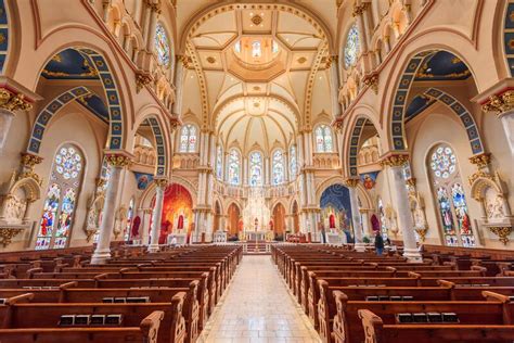 The Interior of Saint Joseph`s Catholic Church in Macon, Georgia, USA ...