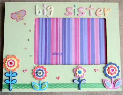 4x6 big sister frame by lbelleframes on Etsy