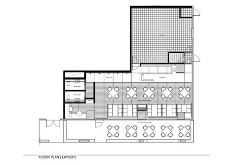 Gallery of Tatami Japanese Restaurant / Jassim AlShehab - 13 | Restaurant floor plan, Restaurant ...