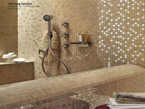 MOSAIC GLASS TILES FOR LUXURY BATHROOM WALL