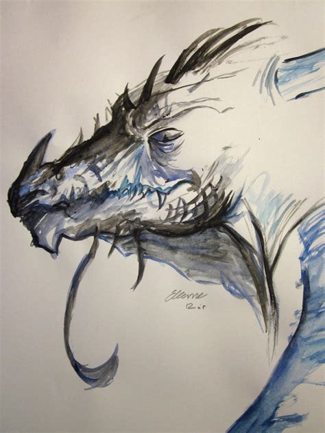 Watercolor dragon by OwlDeerForest on DeviantArt