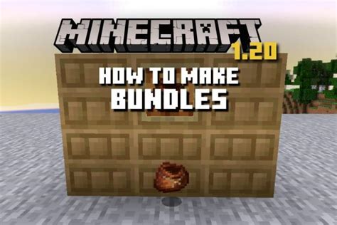 How to Make Bundles in Minecraft 1.20 (2022 Guide) | Beebom