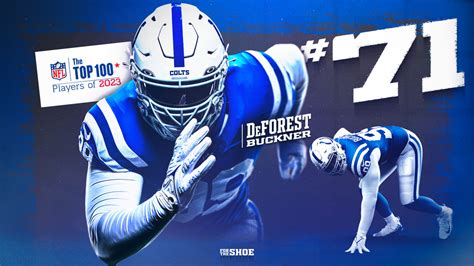 Colts defensive tackle DeForest Buckner ranked No. 71 on NFL Network's Top 100 Players of 2023