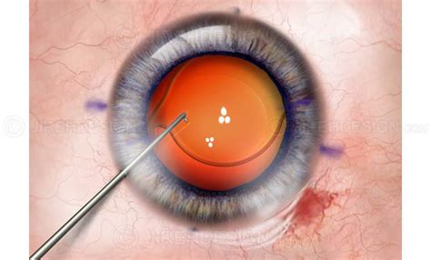 Toric IOL implant surgery - #SUCA0060 - Stock eye images