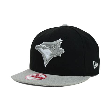 New era Toronto Blue Jays Mlb Hblack 9fifty Snapback Cap in Black for ...