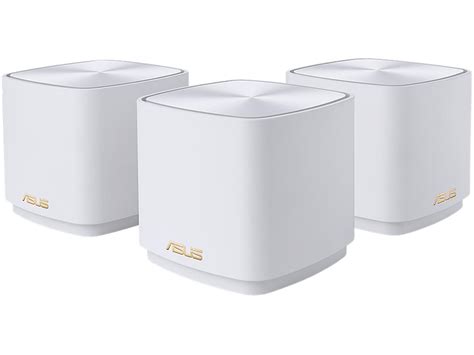 ASUS ZenWiFi AX1800 XD4 (3-Pack) AX Mini Mesh WiFi 6 System - Whole ...