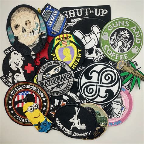 Custom Embroidery Patch Customized your Own Logo Embroidered Patches ...