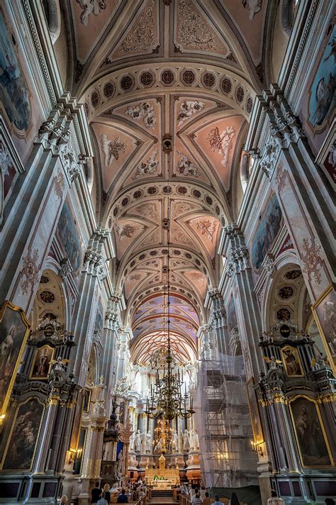 Kaunas Cathedral Of St. Peter And Paul by Angel Villalba