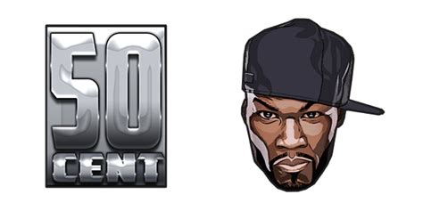 50 Cent Hip-Hop Rappers cursor - CM Cursors