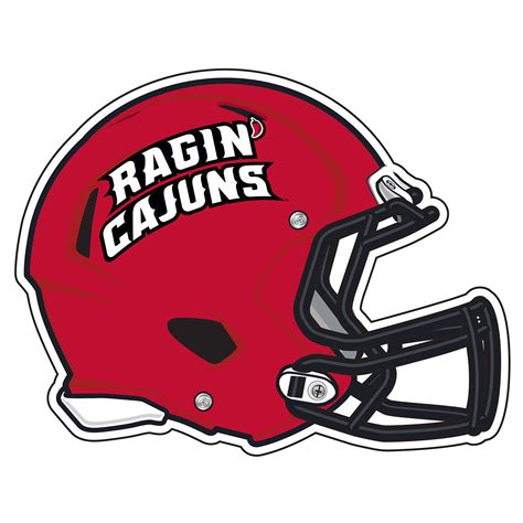 Louisiana-Lafayette Magnet (RAGIN CAJUNS HELMET MAG (3",4.5",9"), 9 in) - Walmart.com