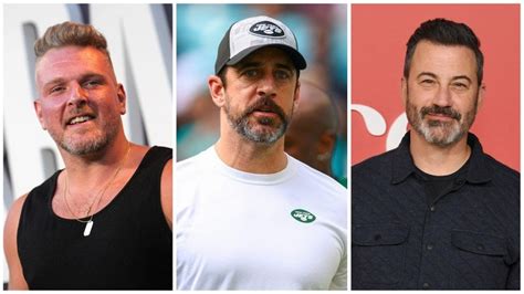 Pat McAfee Apologizes After Aaron Rodgers Accused Jimmy Kimmel of Having Epstein Connections on ...