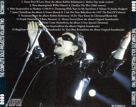 Bono The Complete Solo Projects Volume Two