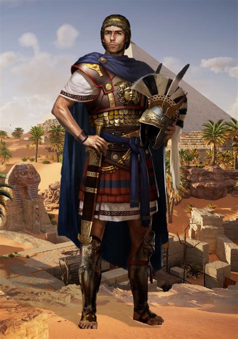 51- Ptolemaic greek officer (305-30 BCE) | História antiga, Império ...