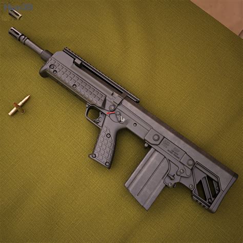 Kel-Tec RFB 3D model - Hum3D