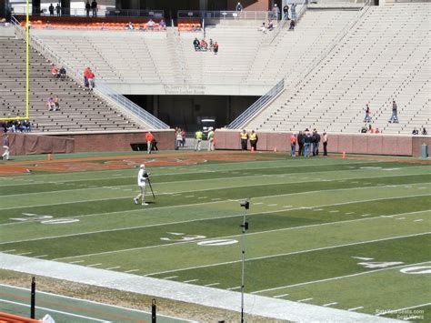 Clemson Football: Clemson Memorial Stadium Visitor Section