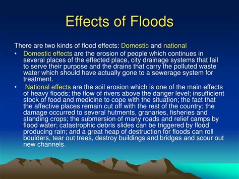 PPT - Floods PowerPoint Presentation, free download - ID:207106