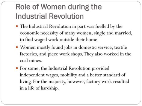 PPT - Working Conditions During the Industrial Revolution PowerPoint Presentation - ID:1636749