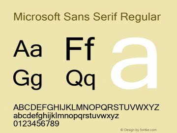 Microsoft Sans Serif Font,MicrosoftSansSerif Font|Microsoft Sans Serif ...