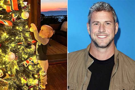 Ant Anstead and Son Hudson Decorate Their Christmas Tree: Photos