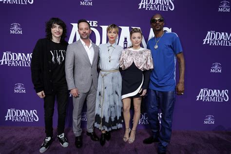 Chloe Grace Moretz and Finn Wolfhard Premiere The Addams Family in LA ...