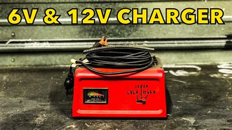 Cen-Tech Manual Battery Charger (Harbor Freight) - YouTube