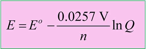 Nernst Equation - Chemistry Steps