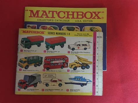 MATCHBOX COLLECTOR'S CATALOGUE 1968 by Lesney Products & Co. Ltd ...