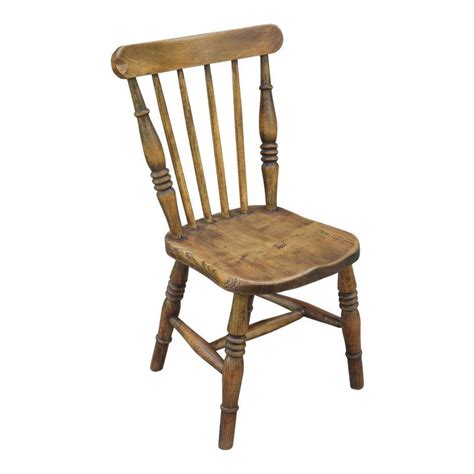 Antique English Elm Child's Chair 19th Century Chair, 19th Century ...