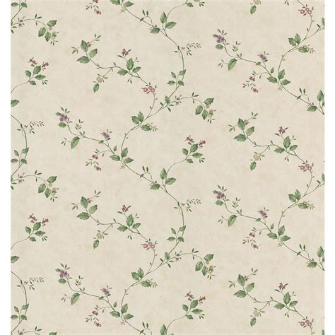 Brewster Floral Trail Wallpaper 403-49292 - The Home Depot