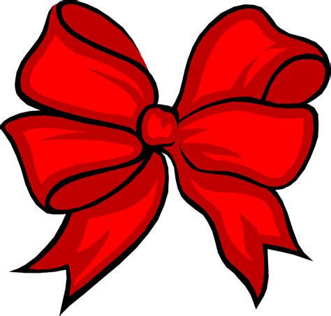 Christmas red bow clipart. Free download transparent .PNG | Creazilla