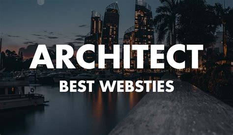 These Are The 10 Best Architecture Website Designs Of 2019