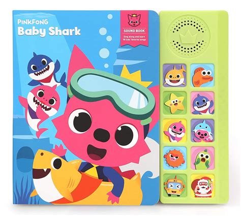 Pinkfong Baby Shark Sound Book | Baby Shark Toys | POPSUGAR Family Photo 5