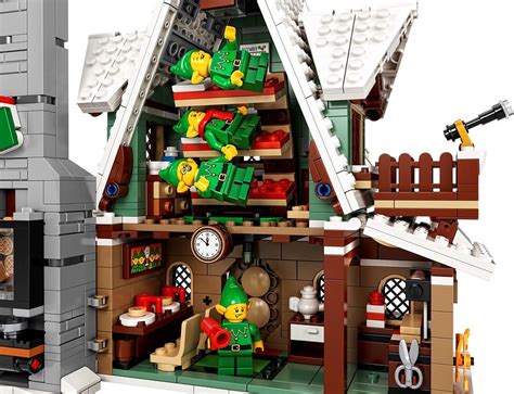 Introducing The LEGO Winter Village Elf Club House - BricksFanz