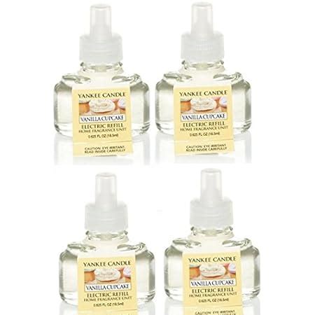 Amazon.com: Yankee Candle Vanilla Cupcake ScentPlug Refill 4-Pack : Health & Household