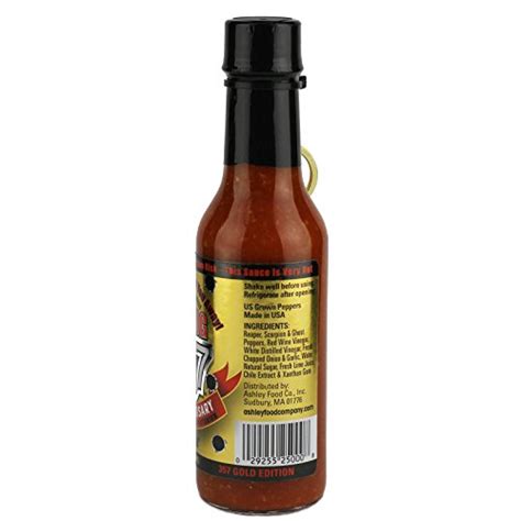 Mad Dog 357 Gold Edition Hot Sauce, Over 1 Million Scoville, Carolina ...