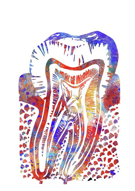 Tooth Painting by Art Galaxy - Fine Art America