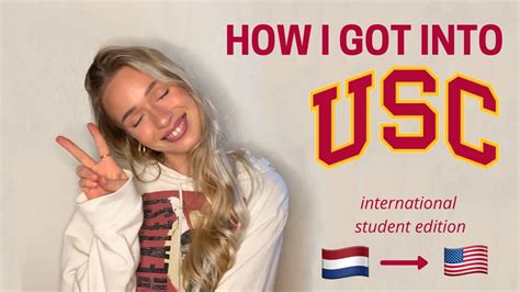 Accepted at USC as an International Student - My Story - YouTube