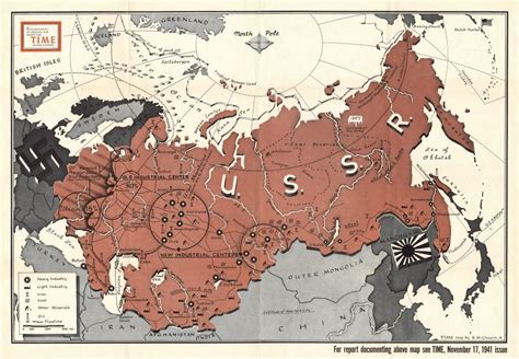 R. M. Chapin map of the Soviet Union - Rare & Antique Maps