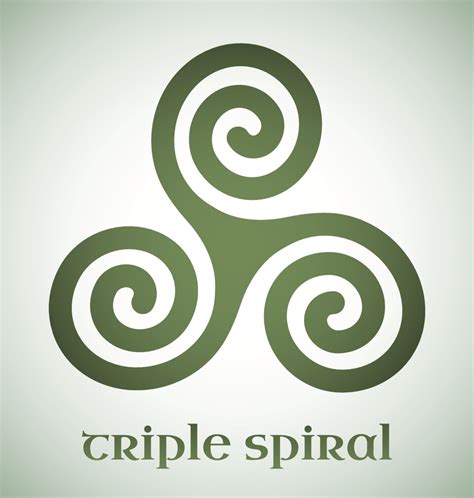 Triple Spiral Celtic Tattoo | Celtic symbols, Celtic symbols and meanings, Celtic tattoo symbols