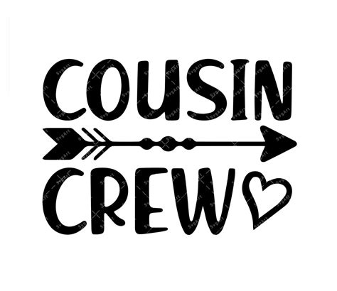 Cousin Crew SVG, PNG, PDF, Cousin Crew Cut File, Family svg, Cousin ...