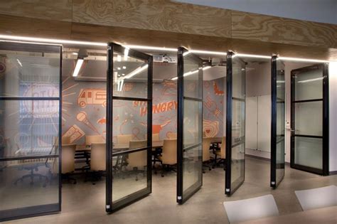 Operable Walls from Moderco Offer Flexible Workspaces | Glass wall systems, Movable walls ...