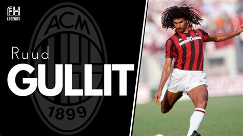 Ruud Gullit Goals and Skills AC Milan - YouTube