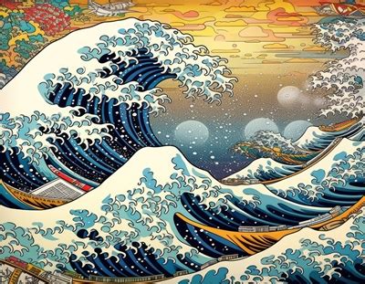 The Great Wave off Kanagawa posters & prints by Max Ronn - Printler